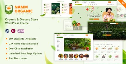 Namm WordPress Theme  v1.0.6 (Grocery Shop Theme)