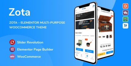 Zota Theme  v1.3.3